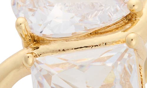 Nordstrom Rack Cubic Zirconia Toi Et Moi Wavy Band Ring In Gold