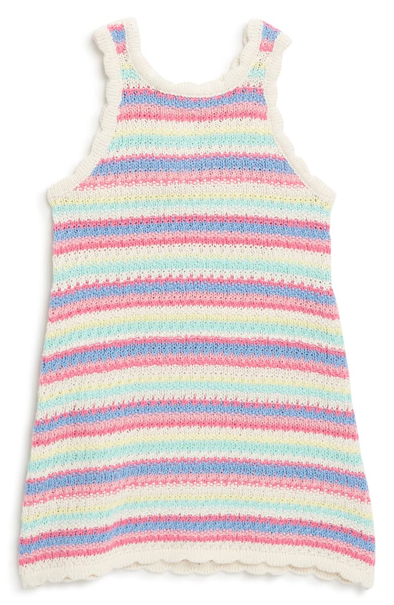 Jessica Simpson Knit Stripe Tank Dress, Main, color, 