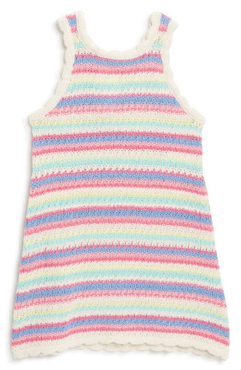 Knit Stripe Tank Dress (Baby)