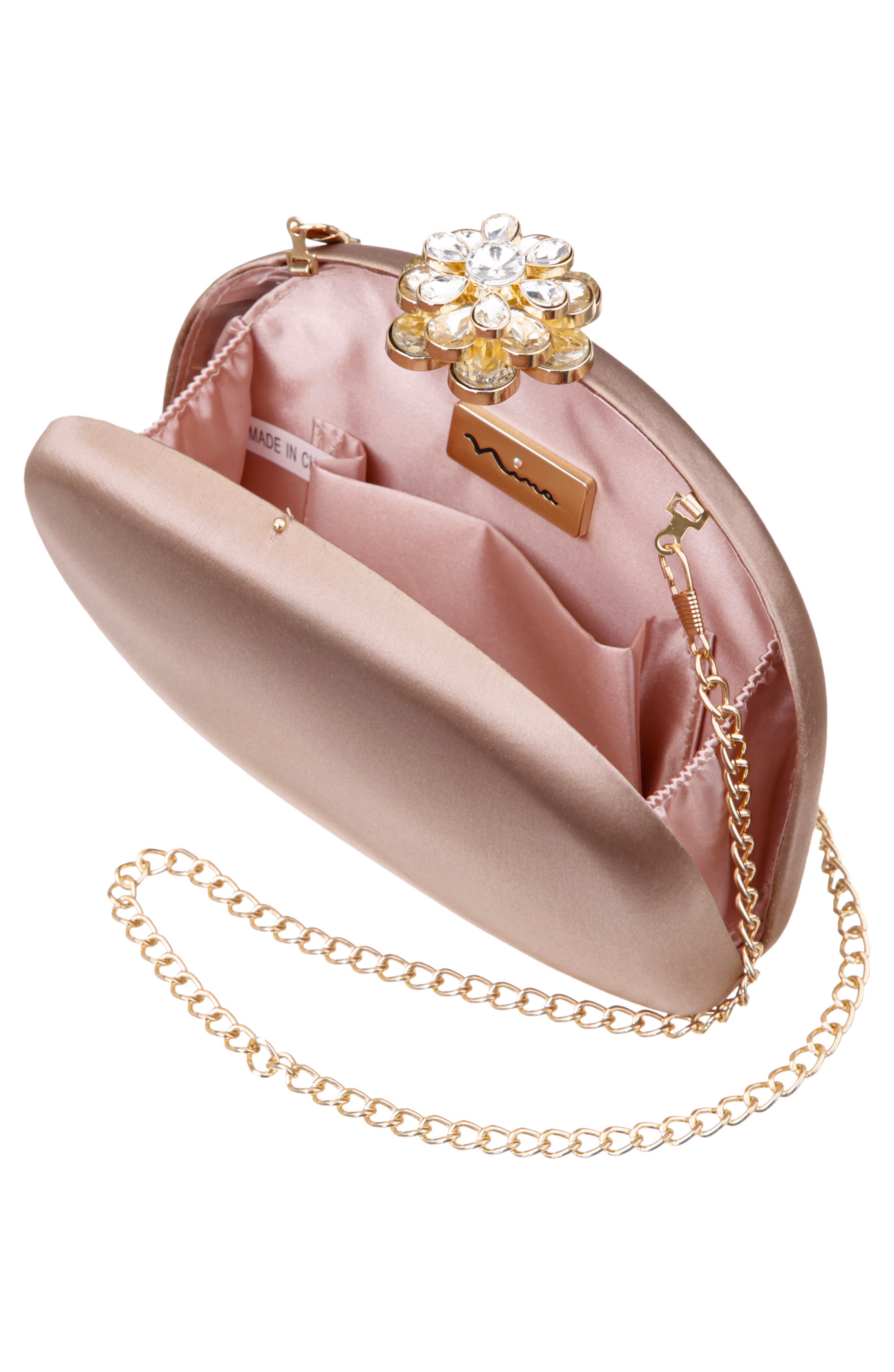 Nivi Frame Clutch, Alternate, color, HONEY