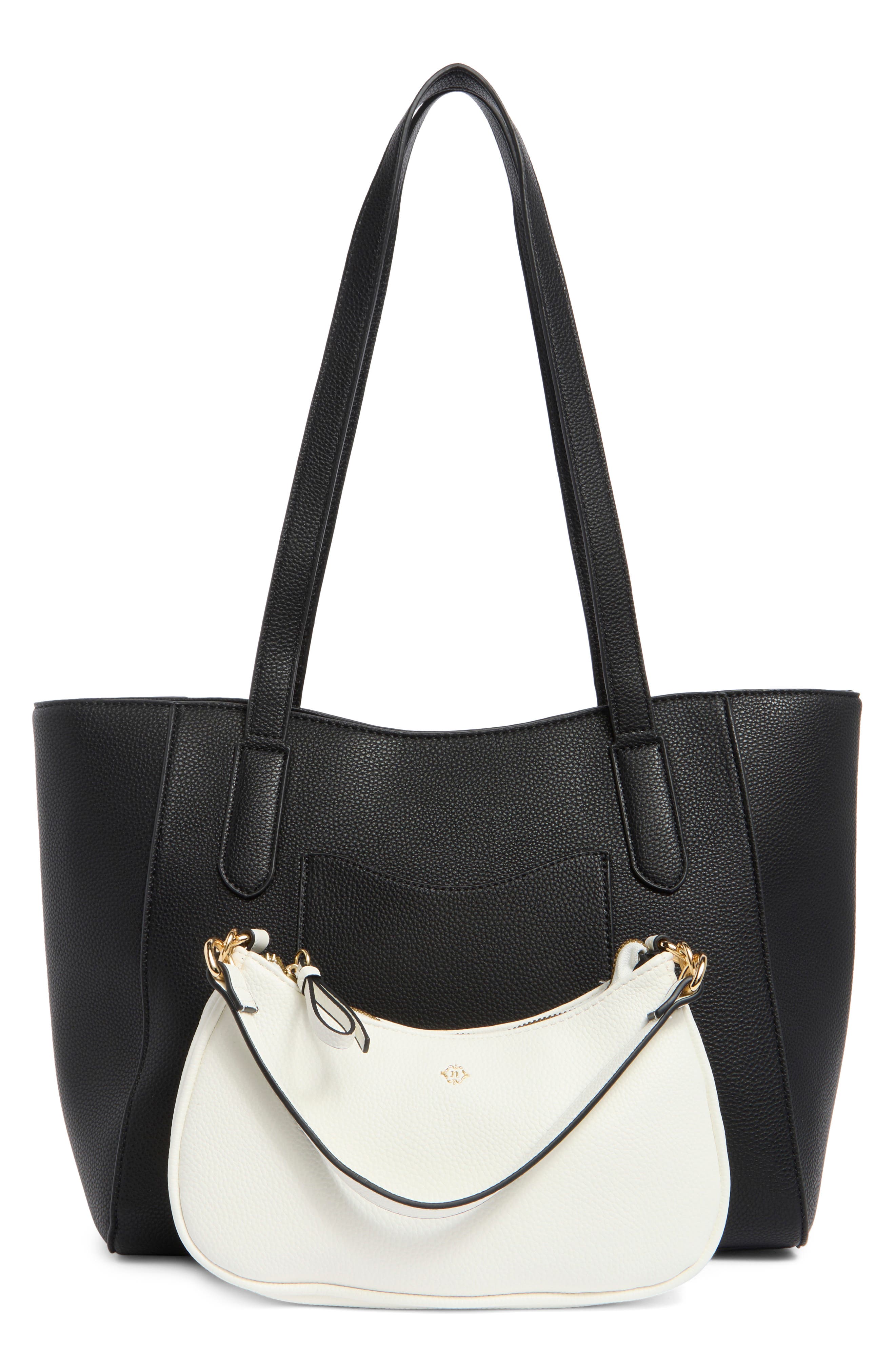 Nanette Lepore Three Piece Tote, Baguette & Card Wallet Set, Alternate, color, 