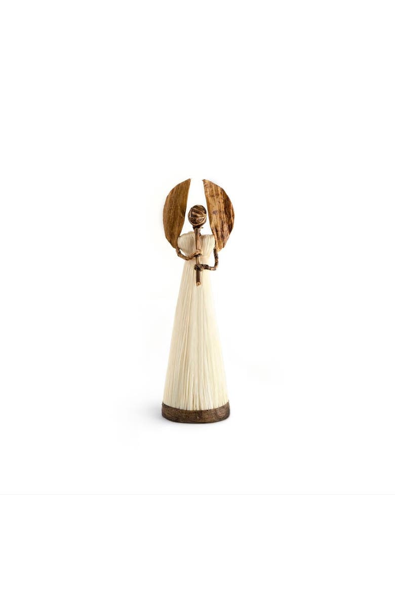 White Angel Figure, Main, color, Natural