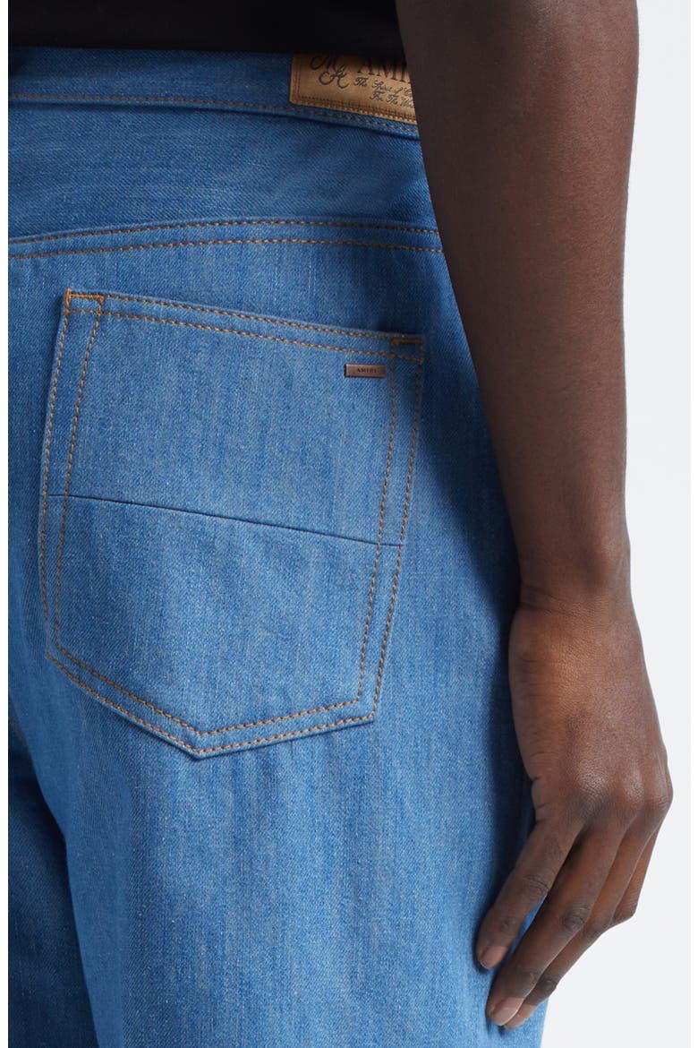 Crease Flare Jeans, Alternate, color, RETRO INDIGO