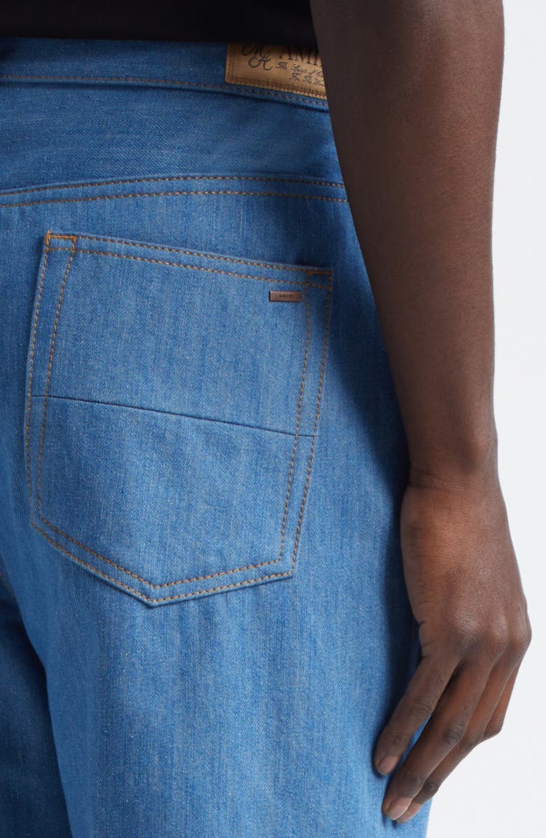 AMIRI Crease Flare Jeans, Alternate, color, 