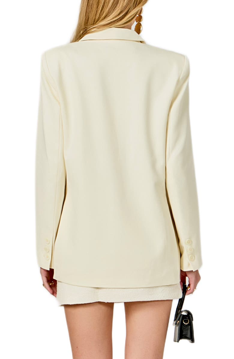 Endless Rose Two-Button Blazer, Alternate, color, Butter