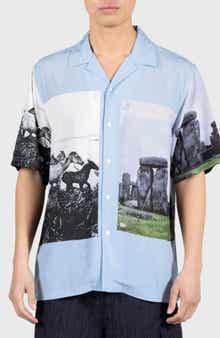 PLEASURES Stone Horse Camp Shirt