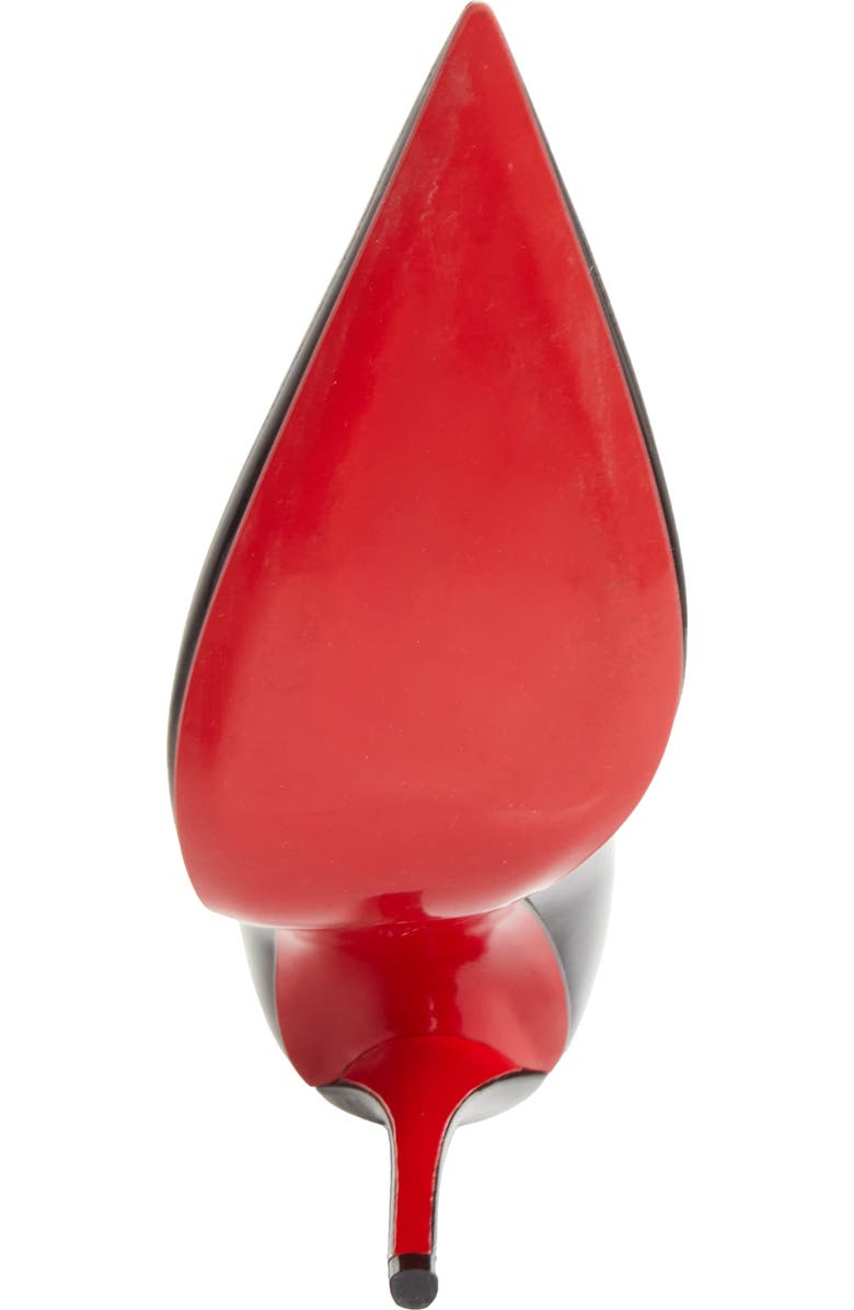 Christian Louboutin Miss Z Pointed Toe Pump, Alternate, color, Black
