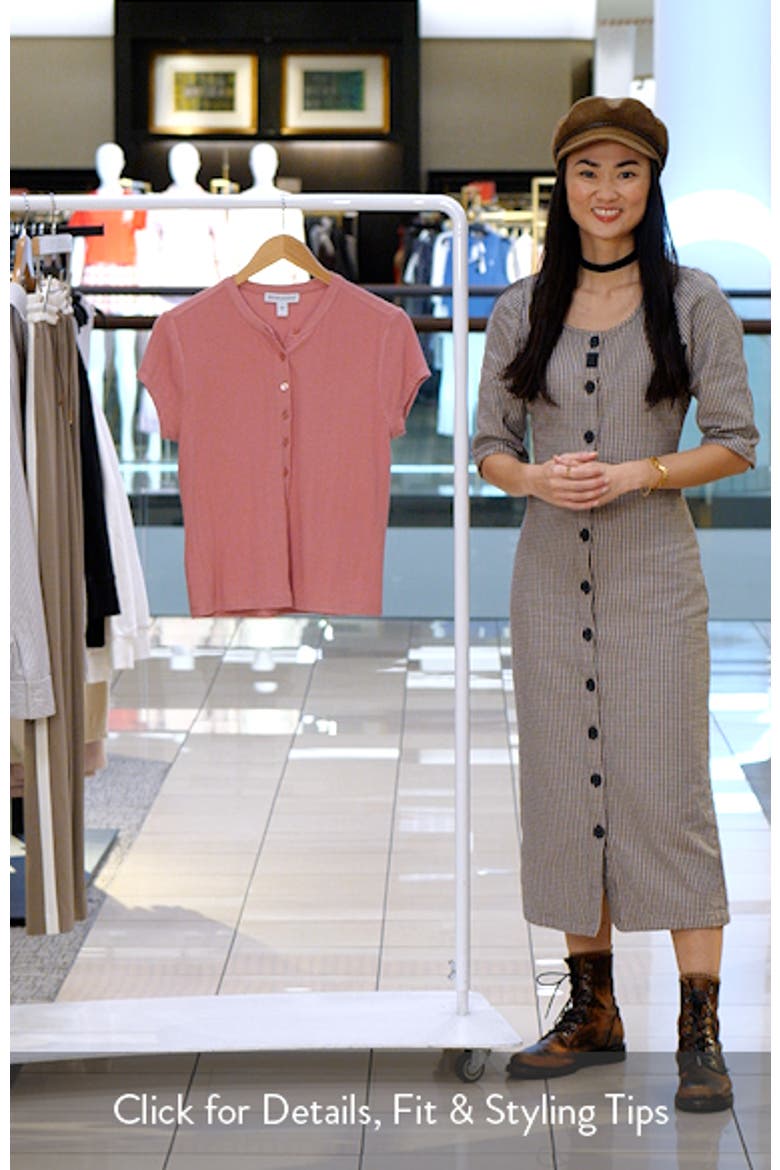 Ribbed Buttoned Shirt video