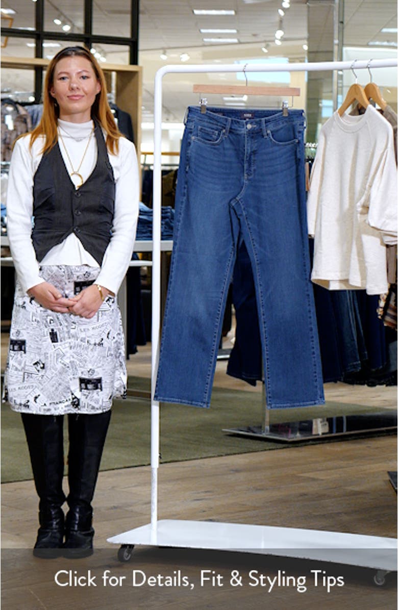 Marilyn High Waist Straight Leg Jeans, sales video thumbnail