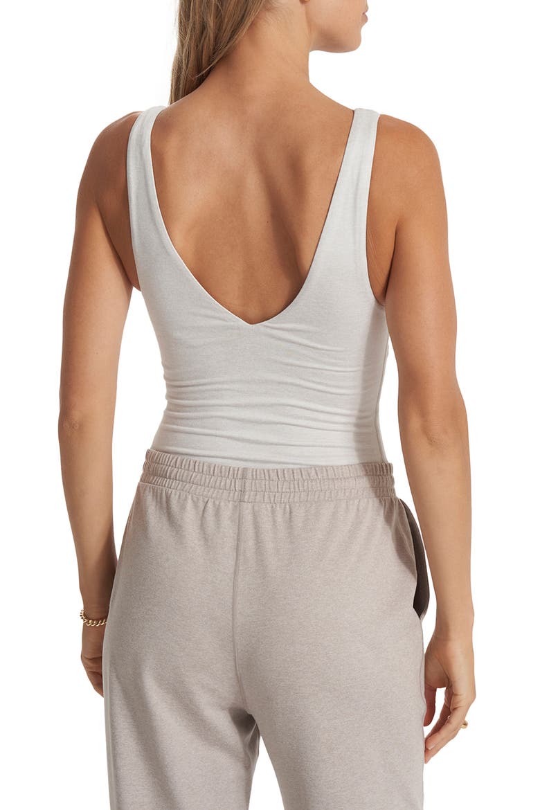 Halo Bodysuit, Alternate, color, SALT HEATHER