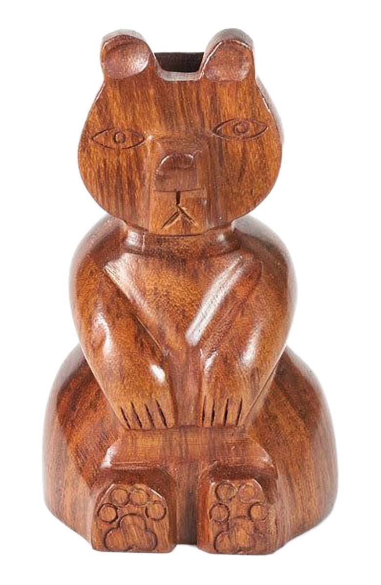 Matr Boomie Bear Eyeglasses Holder Stand, Alternate, color, Brown