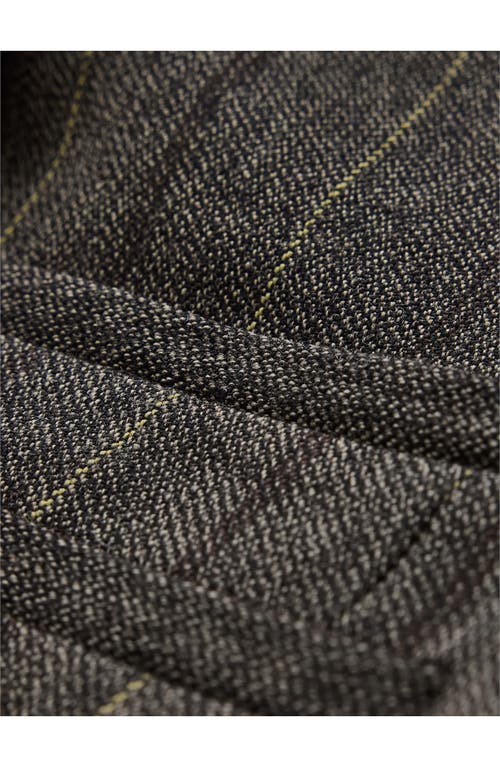 John Varvatos Silo Stripe Wool Blazer In Gray