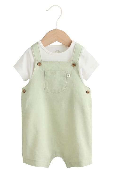 Bodysuit & Dungaree Romper Set (Baby)