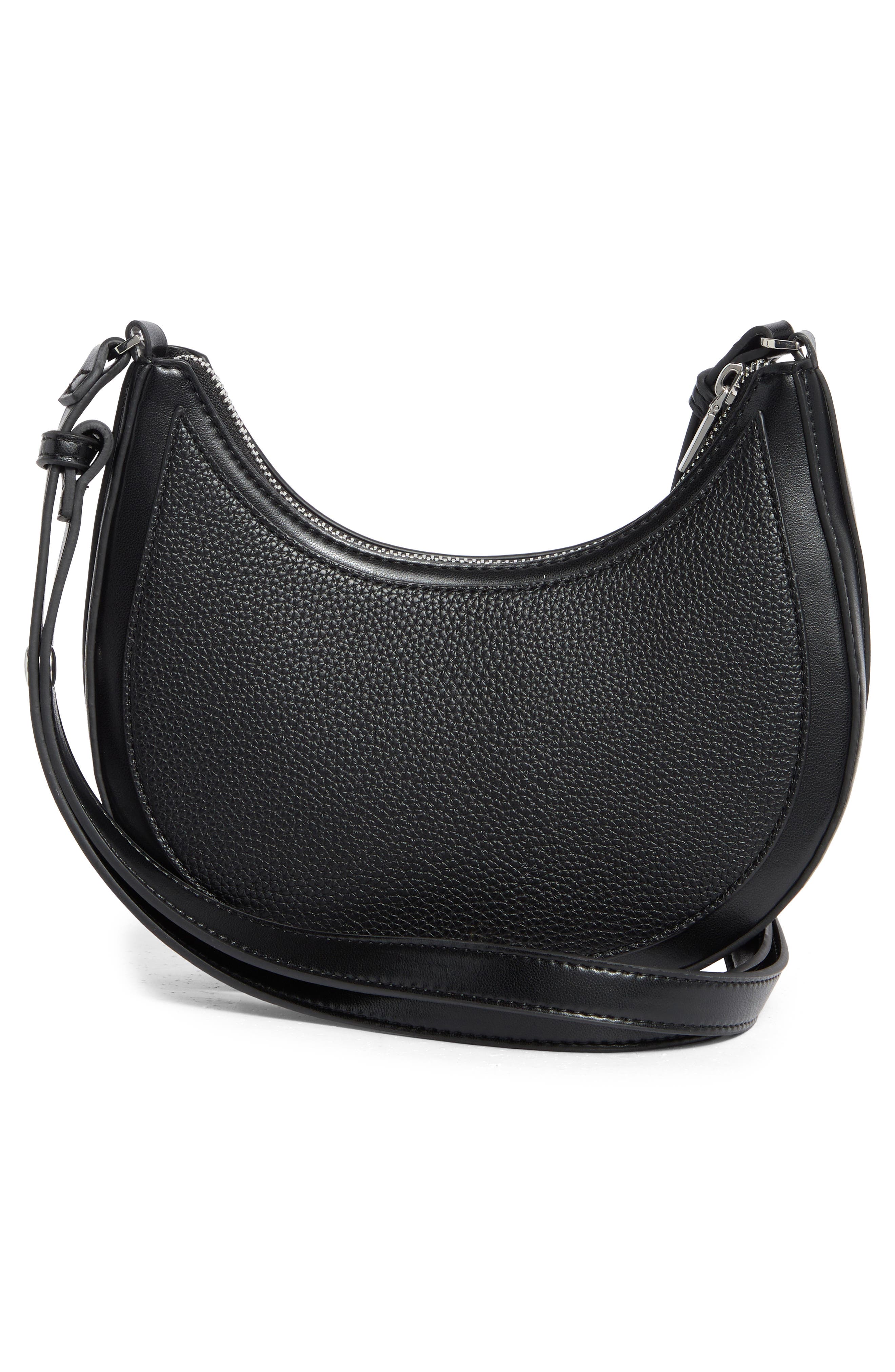Tahari Riverside Crescent Convertible Shoulder Bag, Alternate, color, 