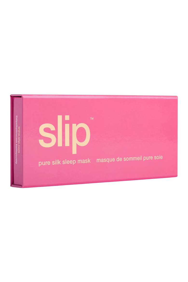 Pure Silk Sleep Mask, Alternate, color, PEONY