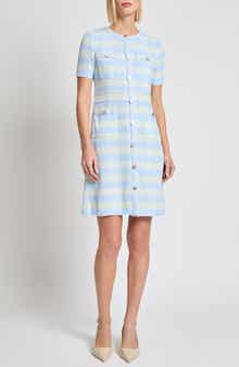 Misook Modern Fit Tweed Sheath Dress