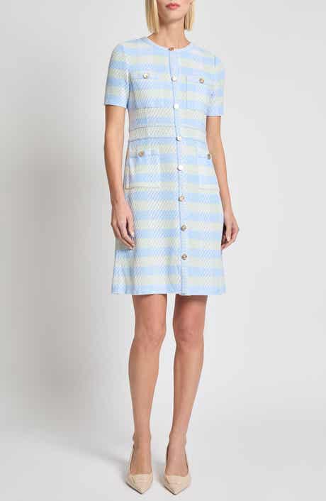 Misook Modern Fit Tweed Sheath Dress