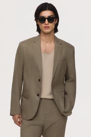 H&M Slim Fit Linen Jacket