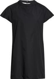 Sacai Poplin Sweatshirt Dress