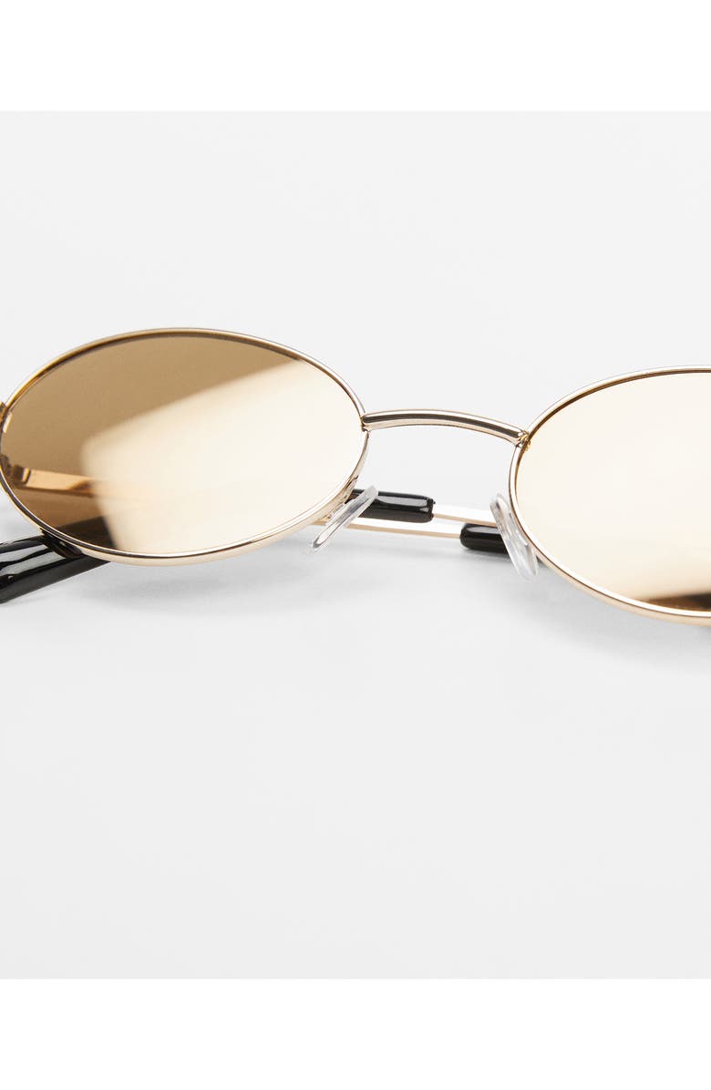 MANGO Round Sunglasses, Alternate, color, 