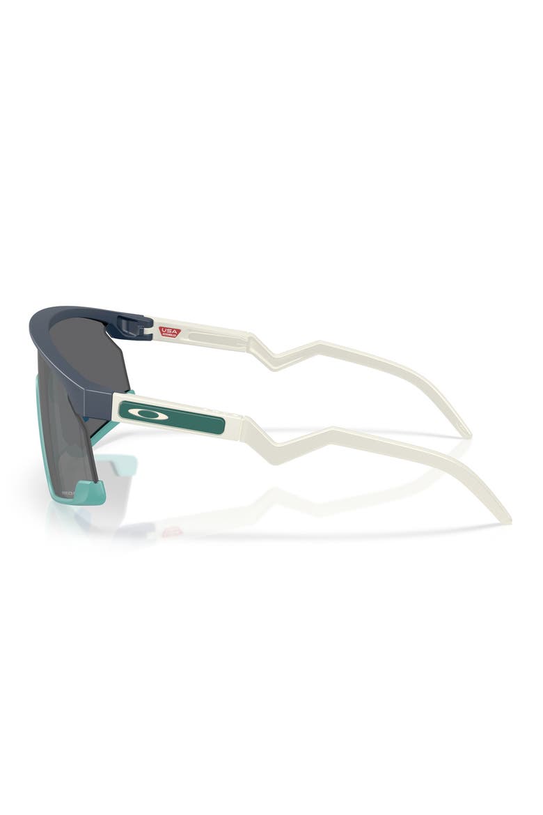 BXTR 39mm Prizm™ Wrap Shield Sunglasses, Alternate, color, MATTE ABYSS/PRIZM BLACK