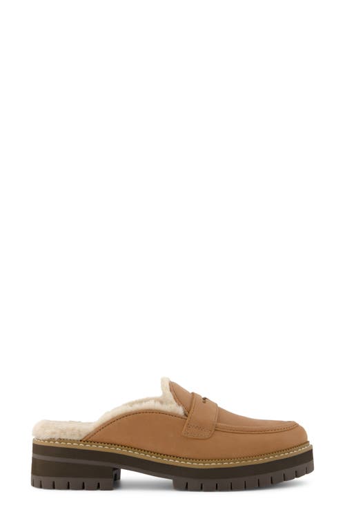 TOMS TOMS CARA FAUX FUR LINED MULE
