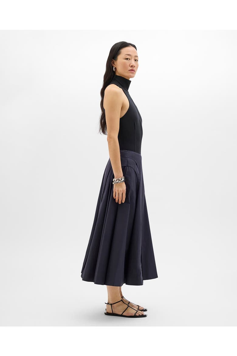 Seamed Full Skirt, Alternate, color, Midnight