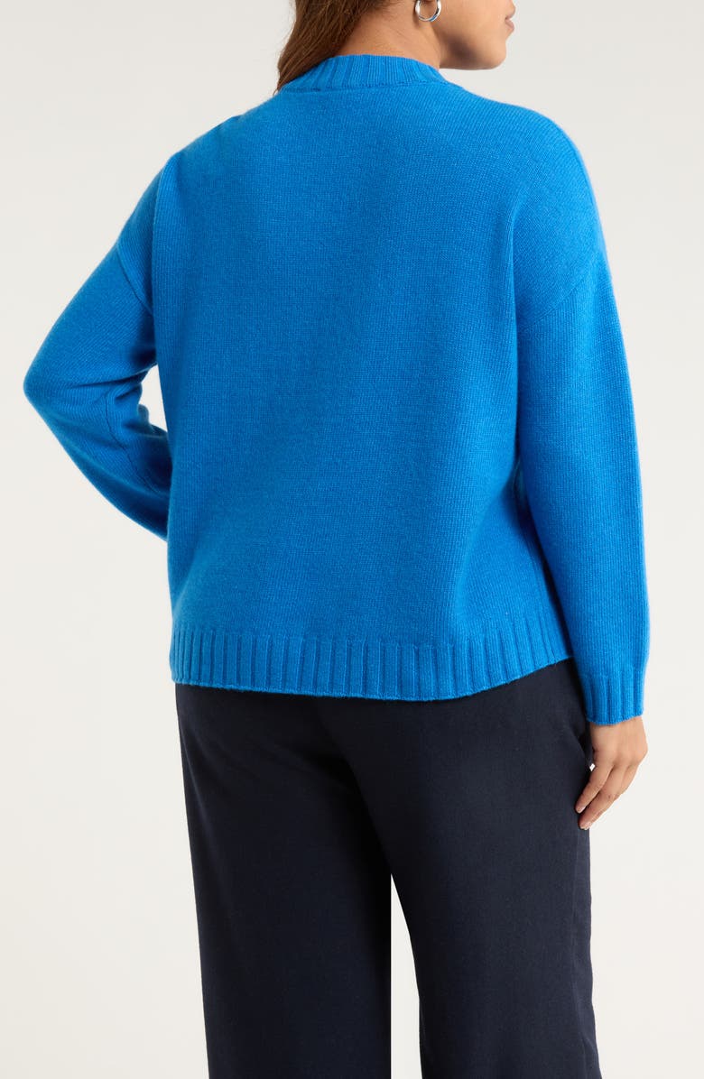 Seasalt Cornwall Evening Bay Merino Wool Blend Crewneck Sweater, Alternate, color, Jetty