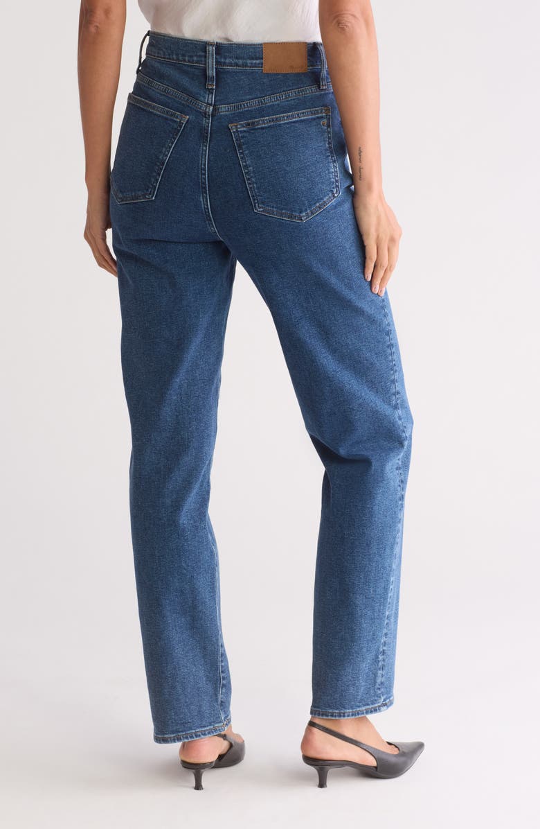 Madewell High Waist Straight Leg Jeans, Alternate, color, 