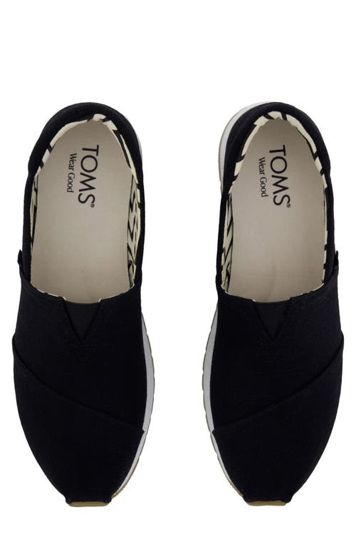 Toms Alpargata Resident Plus Slip-on Sneaker In Black