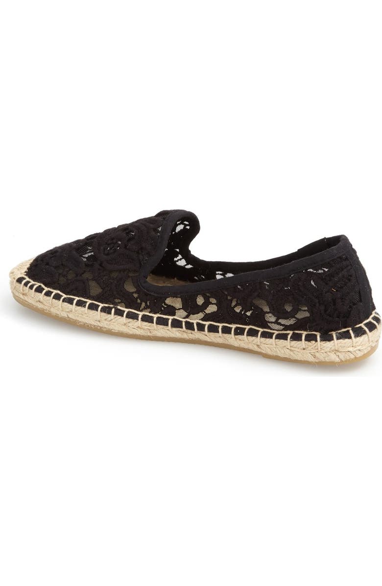 Soludos Lace Espadrille Slip-On, Alternate, color,