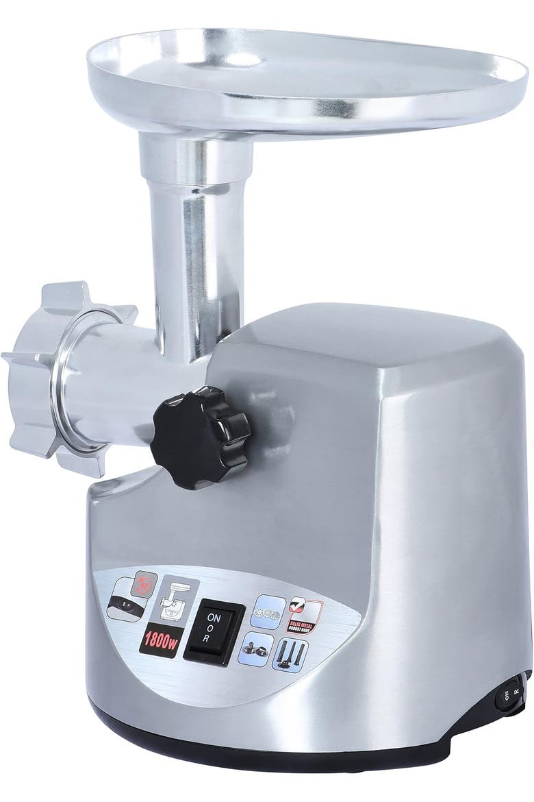 Electric Meat Grinder, Alternate, color, STAINLESS STEEL