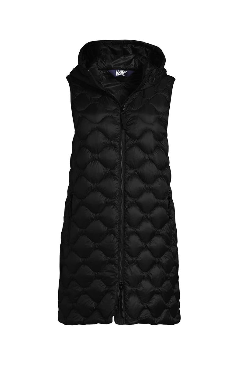 Lands' End Wanderweight Packable Down Long Vest, Alternate, color, 