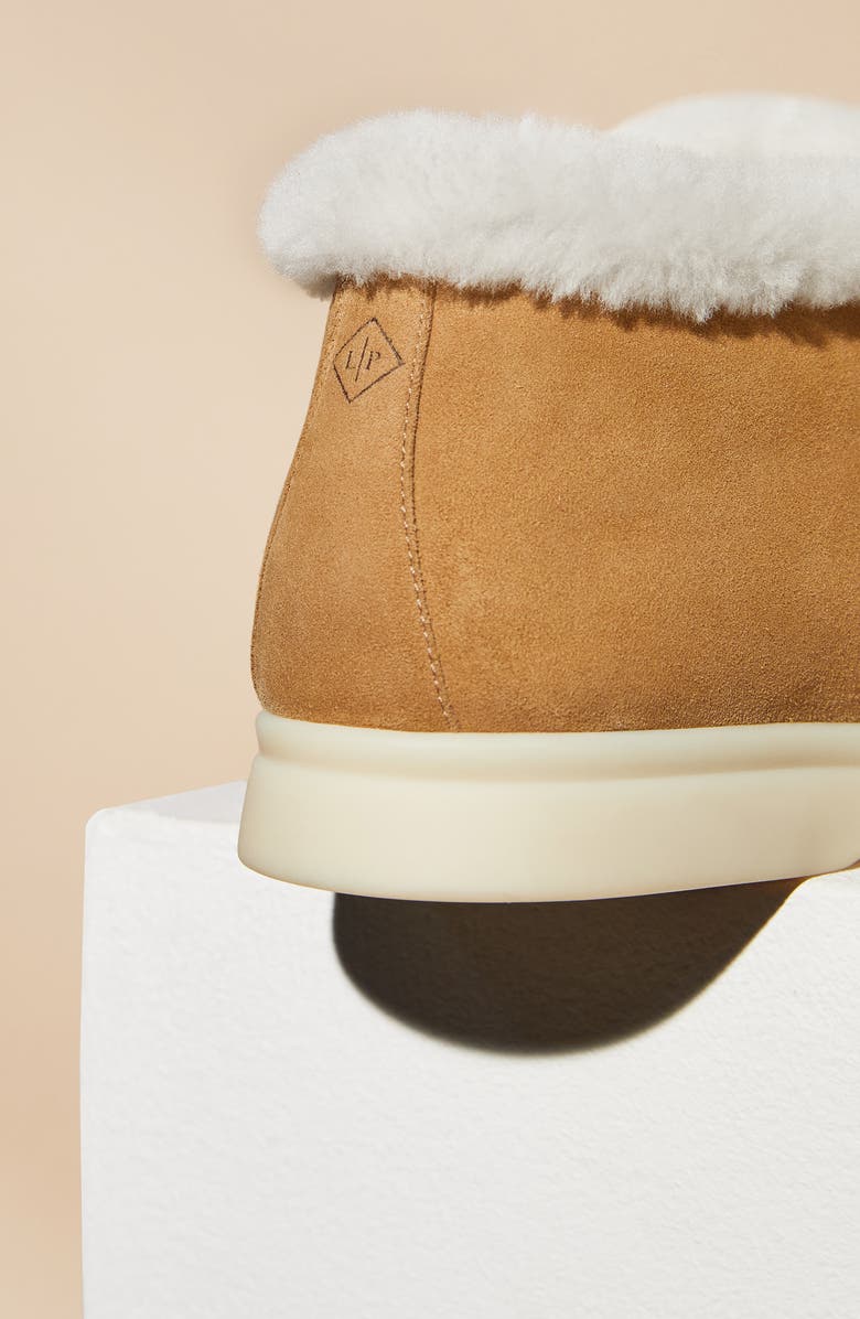 Loro Piana Open Walk Genuine Shearling Bootie, Alternate, color,