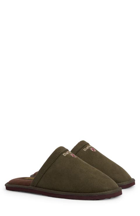 Everitt Sueded Mule Slipper (Men)