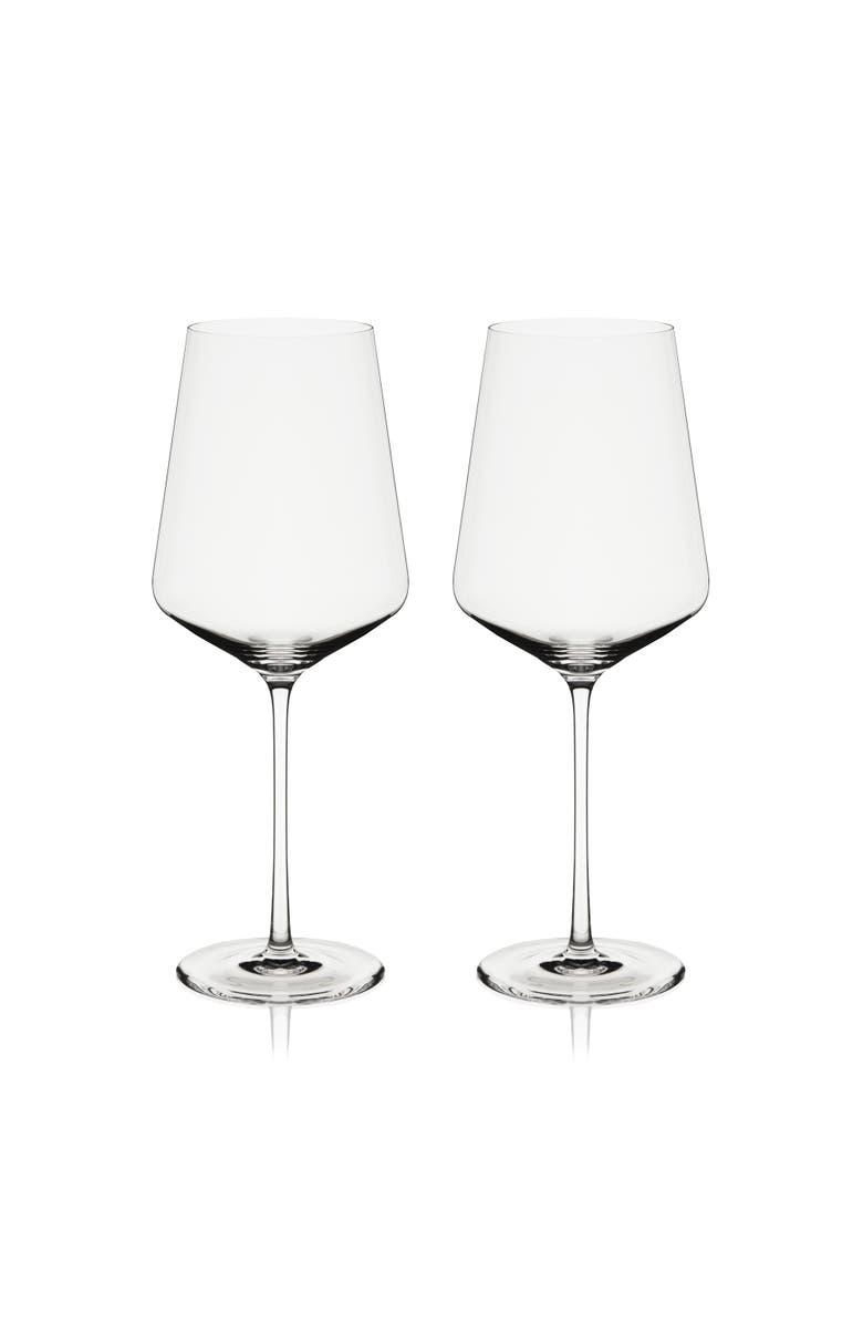 Viski Reserve Liminal Universal Wine Glasses Set of 2, Alternate, color, Clear
