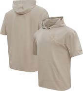PRO STANDARD Men's Pro Standard Tan Dallas Cowboys Neutrals Capsule Short Sleeve Pullover Hoodie