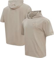 PRO STANDARD Men's Pro Standard Tan Dallas Cowboys Neutrals Capsule Short Sleeve Pullover Hoodie