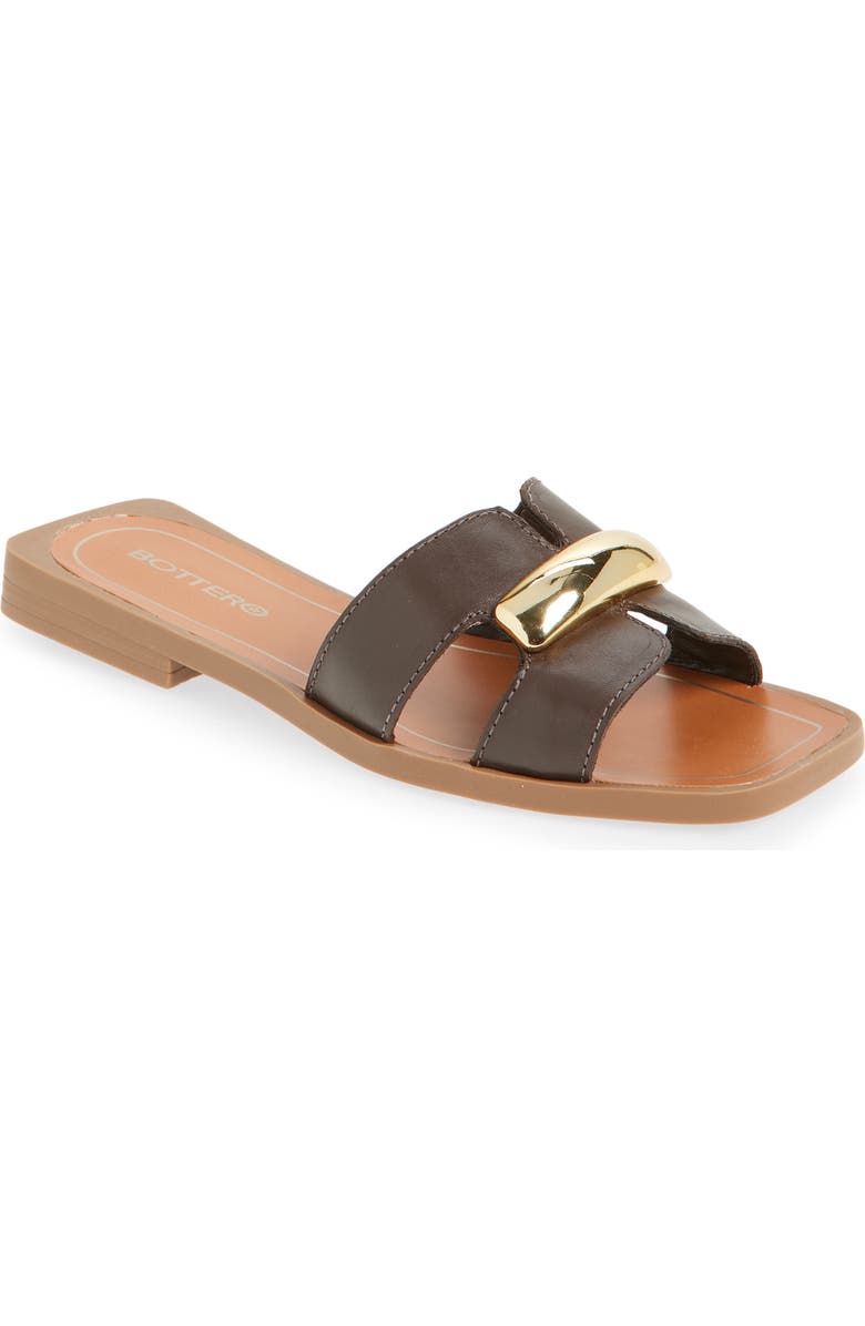 Bottero Botfisher Slide Sandal, Main, color, Marrom