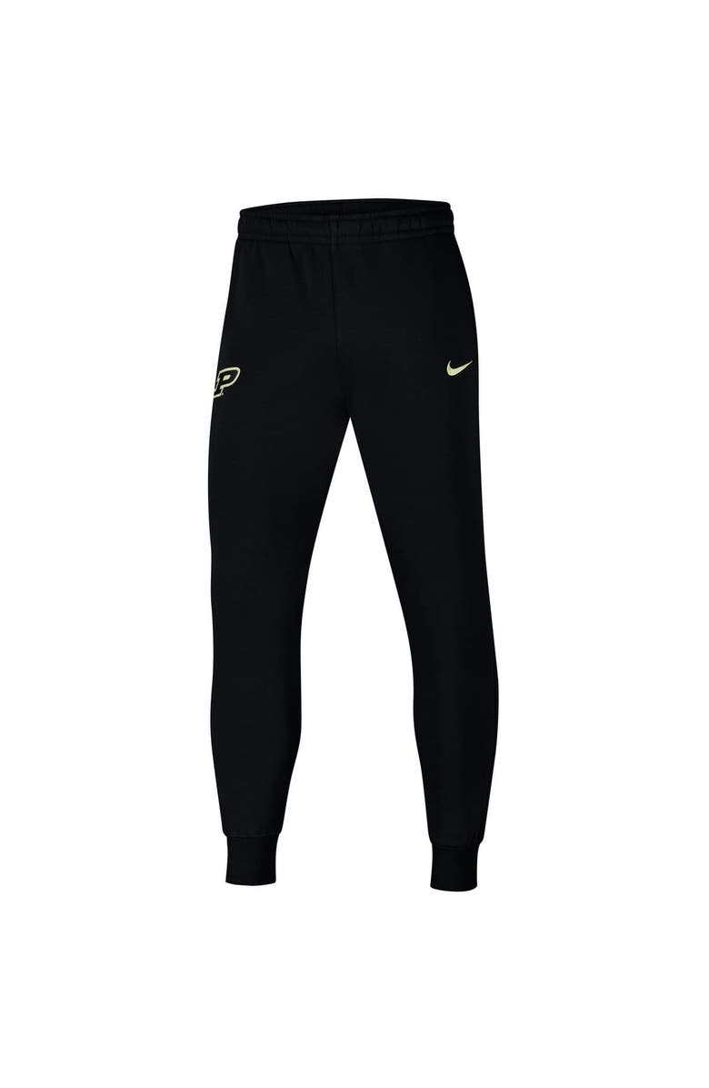 Nike Men's Nike Black Purdue Boilermakers Club Fleece Pants, Alternate, color, Black