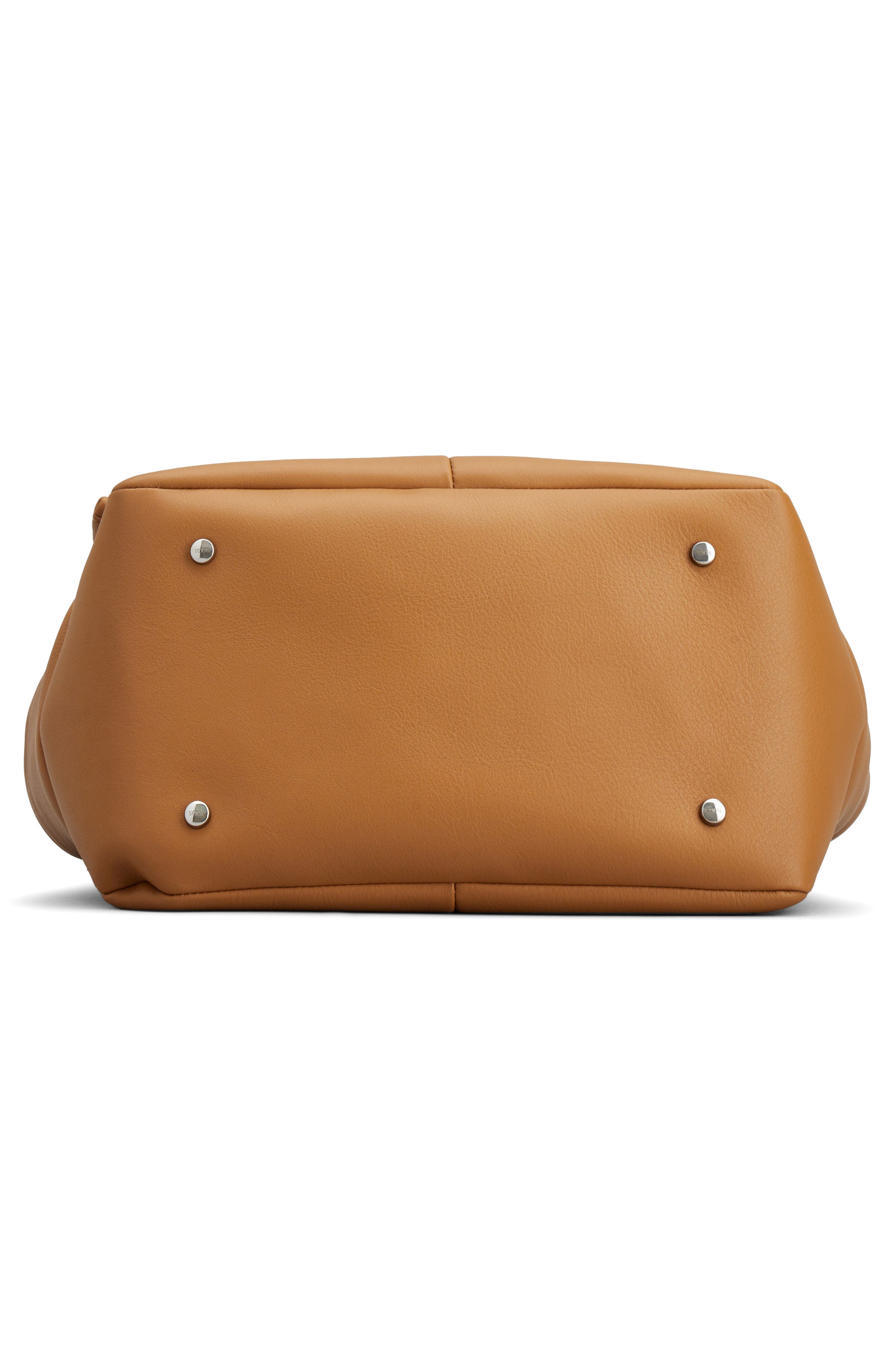 Tod
s Small Di Leather Flap Tote, Alternate, color, 