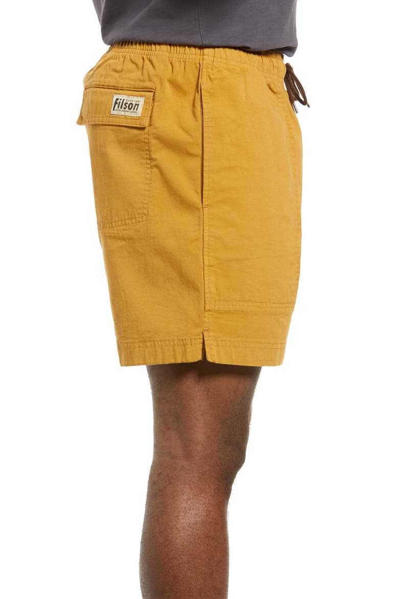 Dry Falls Drawstring Shorts, Alternate, color, MUSTARD