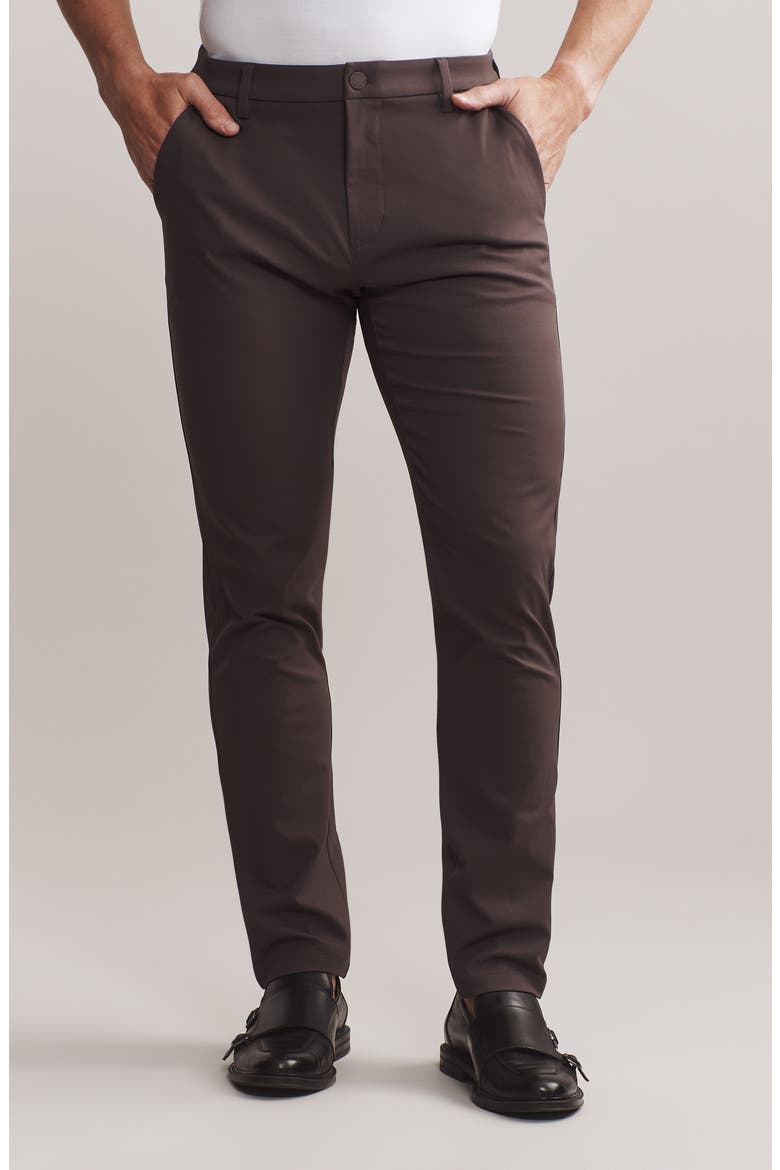 Gotham Slim Fit Water Repellent Pants, Main, color, THUNDERSTORM GRAY