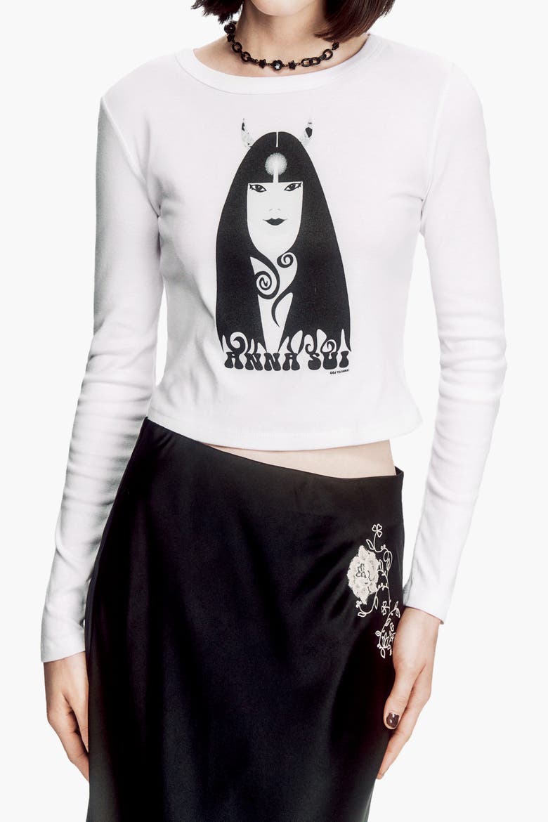 Devil Tees Long Sleeve T-Shirt, Alternate, color, WHITE