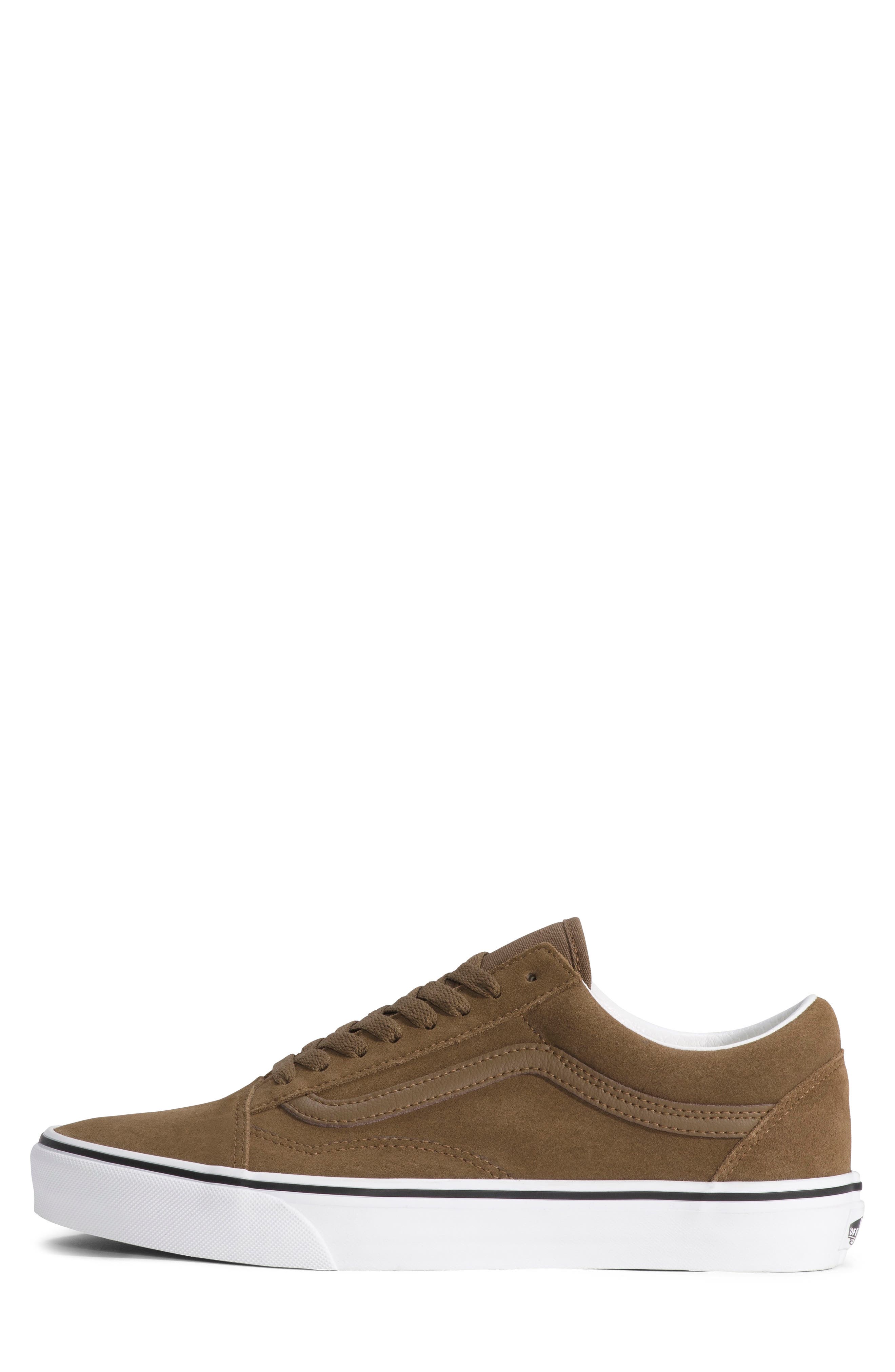 Vans Old Skool Sneaker, Alternate, color, Suede Sepia