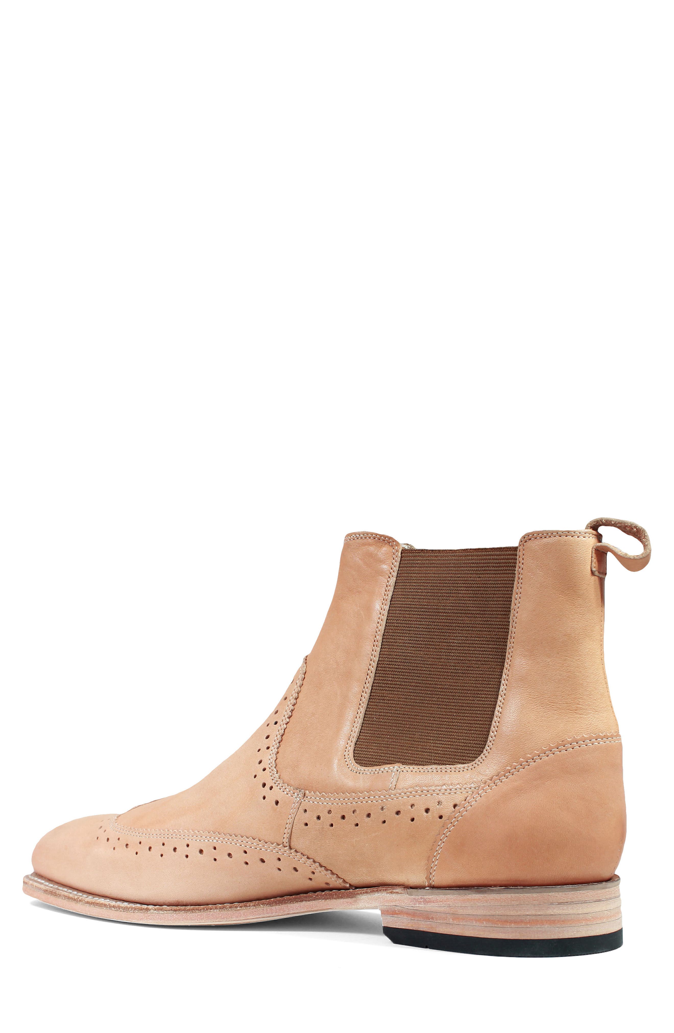 Stacy Adams M2 Wingtip Chelsea Boot, Alternate, color, 