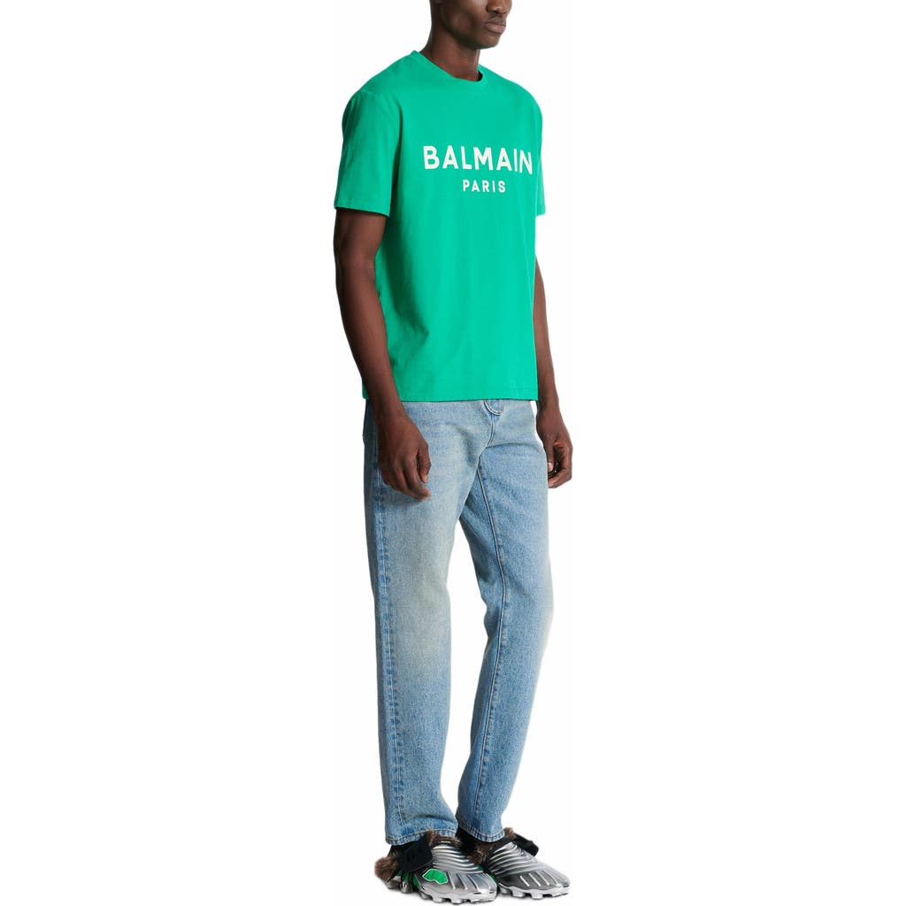 Balmain T-shirt With Paris Print