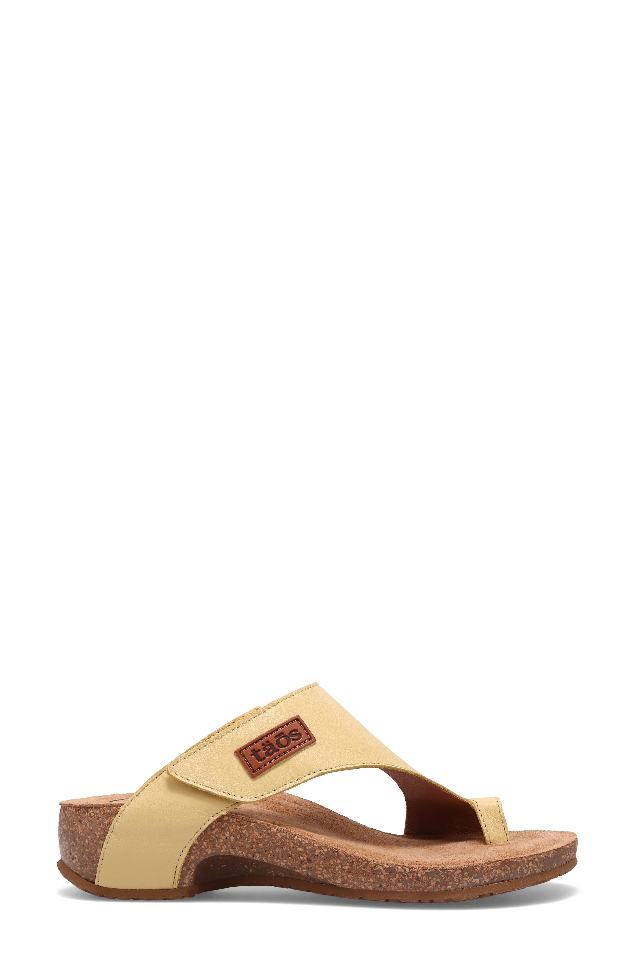Loop Toe Loop Sandal, Alternate, color, LEMON SORBET