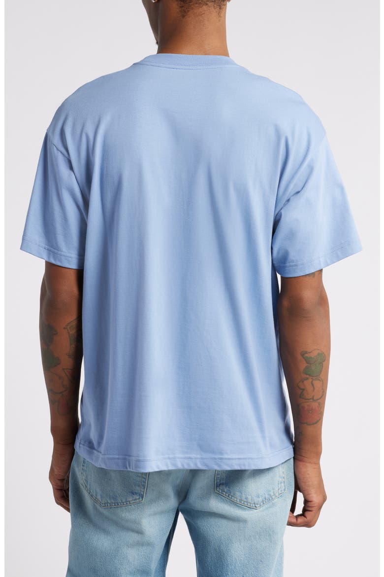 Clam Organic Cotton Graphic T-Shirt, Alternate, color, CHARM BLUE