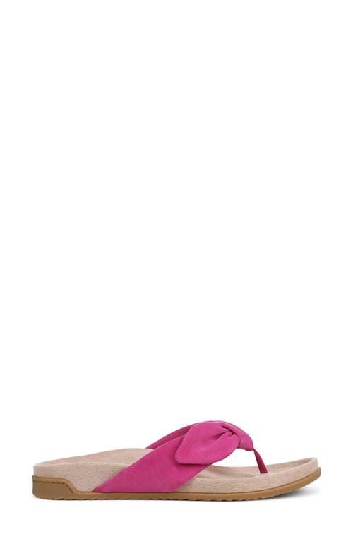 Vionic Eva Flip Flop In Purple